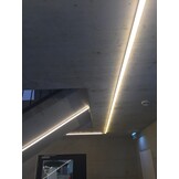 PN4 breed LED opbouwprofiel - Wit - afdekking naar keuze