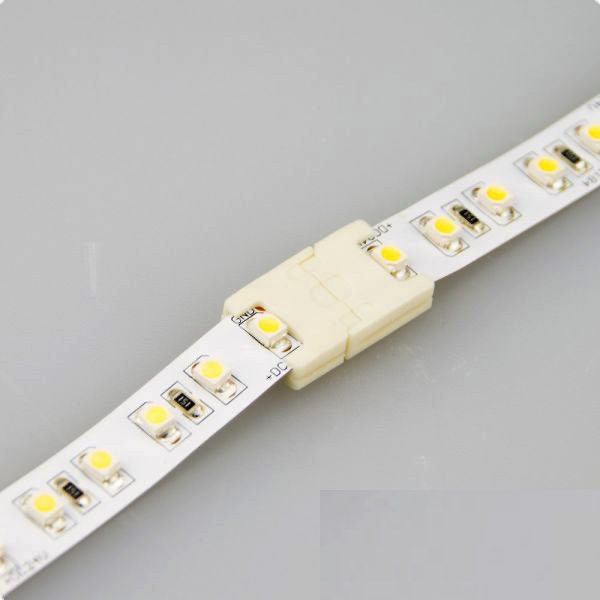 Koppelstukken voor LED strips 8mm - tot 60 en 120 en 128LED's per meter - UITVERKOOP