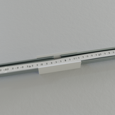 Rechte verbinder 180 graden voor LED strip profiel 301WIT