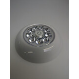 LED spot op batterij - 10cm - 4000k natuurlijk licht