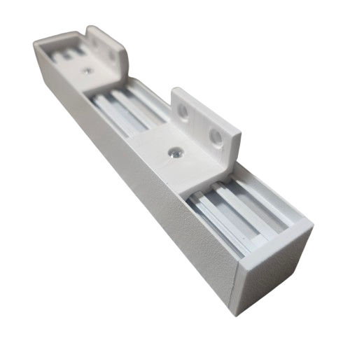 LED strip profiel wandmontage beugel voor horizontale XL306WIT - inclusief schroeven