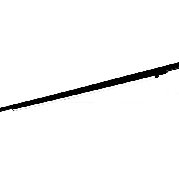 3-FASE instelbare lineaire LED lijn 100cm zwart 120 graden bundel - LINA110ZWART