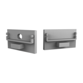 Eindkap zonder kabeldoorvoer - XL304ALU