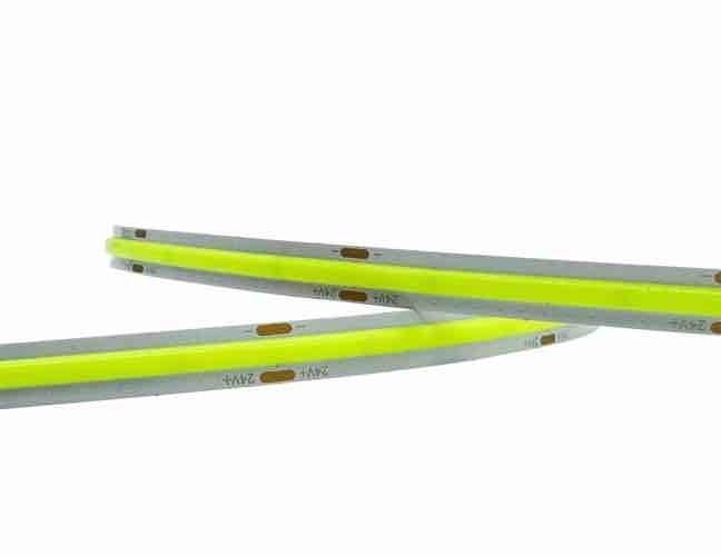 PRO COB LED strip Groen 8W 1050LM 480 LED’s p/m 24VDC IP20 - 5 meter