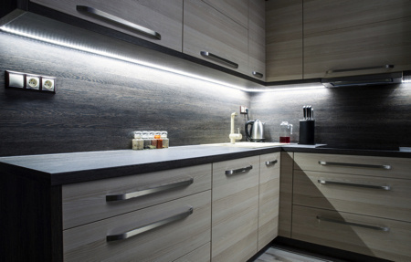 Waterdichte LED Strip 12 Volt 4000k Natuurlijk Wit 12W 1260lm/meter 120 LED/m IP65 5M Rol