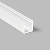 Wit LED strip profiel 4 meter met cover 12 mm x 12 mm – SLIM200WIT