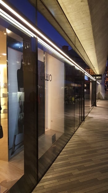 Inbouw LED XL profiel met klikcover 36.79 mm x 26 mm - XL07Alu