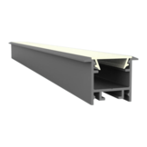 LED inbouw profiel inclusief klikcover 15mm x 15.69mm - 303ALU