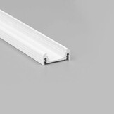 Wit LED strip profiel met cover 24 mm x 9 mm - 09WIT