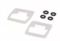 Afdichting set voor LED strip profiel Vloer12 / Garage12