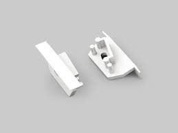 Set van 2 eindkappen t.b.v. C21WIT