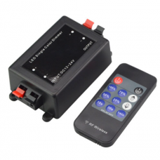 Draadloze LED strip dimmer inclusief afstandsbediening 12/24V 8A