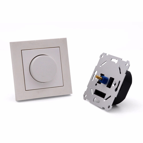 LED inbouw wanddimmer voor fase afsnijding dimmen