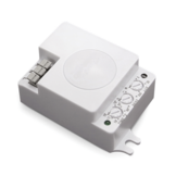 Microwave bewegingsmelder volLEDig instelbaar- wit - 230 volt - LX701