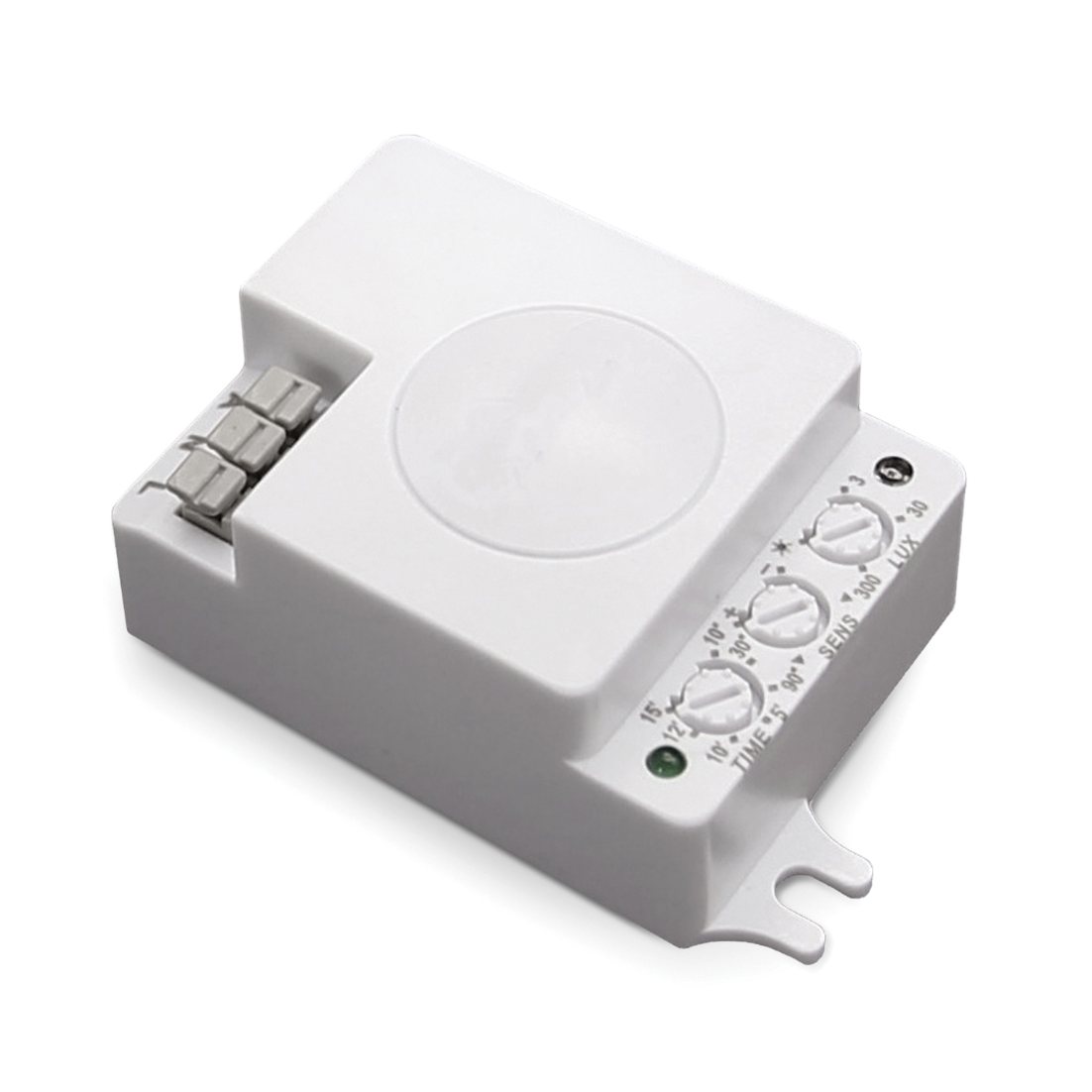 Microwave bewegingsmelder volLEDig instelbaar- wit - 230 volt - LX701