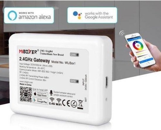 WIFI controller voor LED verlichting (iOS/iPhone en Android)