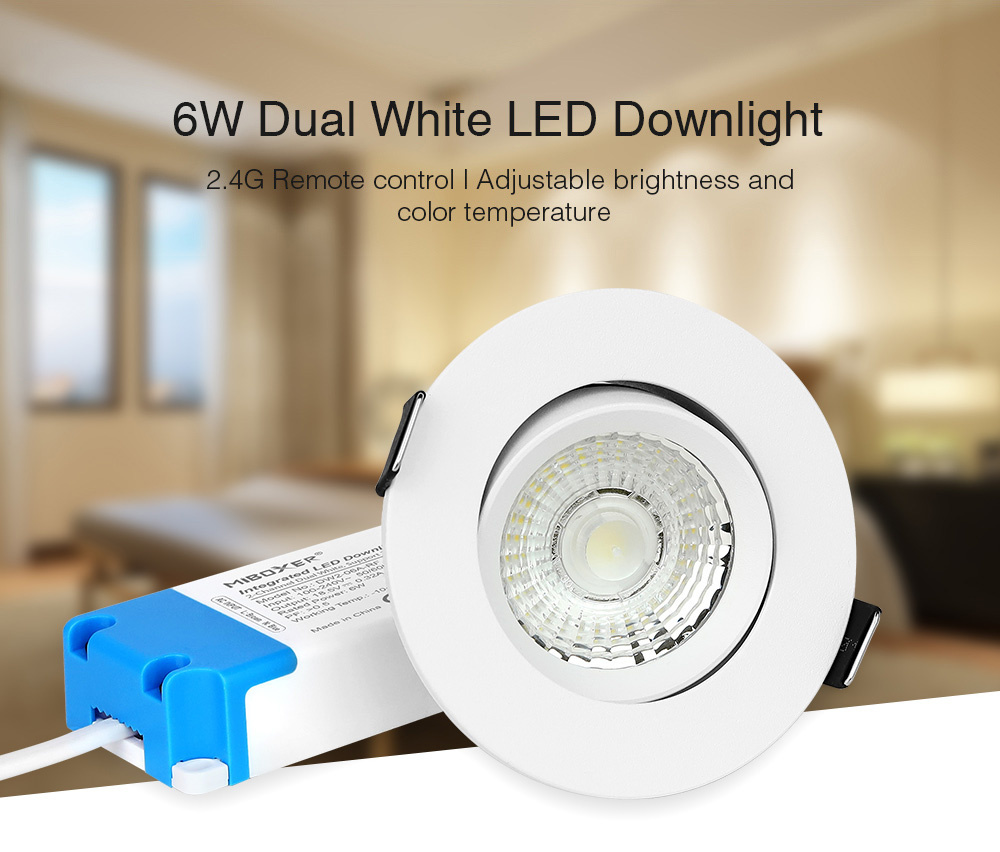 Zigbee LED inbouw spot tunable white 5 watt (2700K-6500K) - Zigbee 3.0