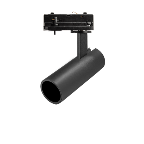 LED trackspot 1-FASE RAIL zwart - ELEGANTE