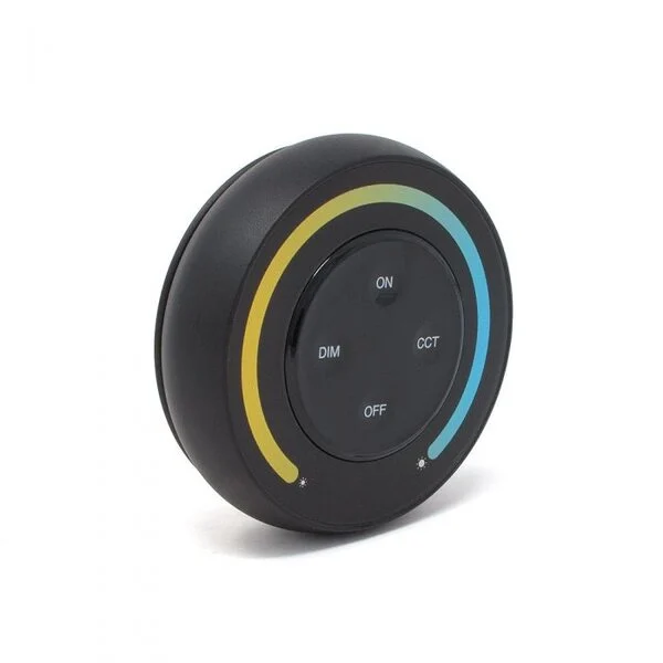 Ronde design wanddimmer dual white LED strips – Draadloos – Miboxer S1-B