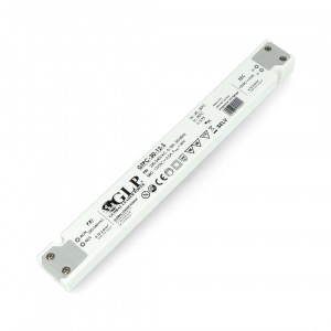 SLIM LED driver 30 watt 12 volt 2,5 Ampère - IP20 - compact