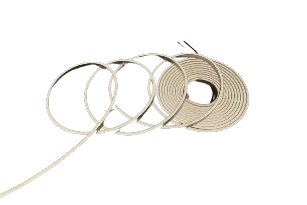 Mini Neon Flex LED strip 24 volt 4000 kelvin natuurlijk wit 10W 850LM 4 x 8 mm IP67 – 10 meter