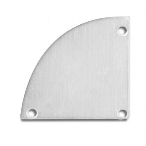 2 x LED strip profiel eindkappen inclusief schroeven - XL19.01ALU