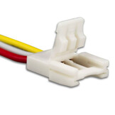 LED strip connector 3 aderig met draad 10mm voor Dual White LED strips - 112563