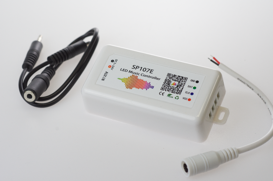 DIGILED Muziek gestuurde LED controller RGB - t.b.v. SK6812 & WS2815B