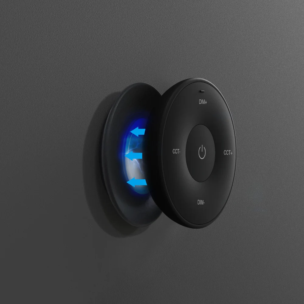 Mini LED afstandsbediening - Draadloos - Miboxer K2S-B ZWART