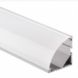 XL LED hoekprofiel 2 meter met 90 graden cover 35 mm x 35 mm - C35ALU