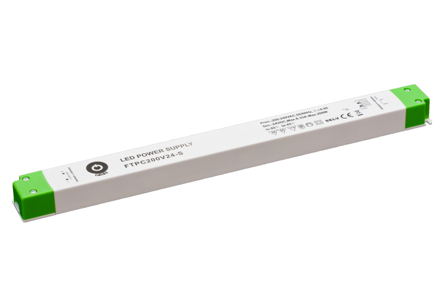 SLIM LED driver 240 watt 24 volt 10 Ampère - IP20 - compact - FTPC240V24-S3