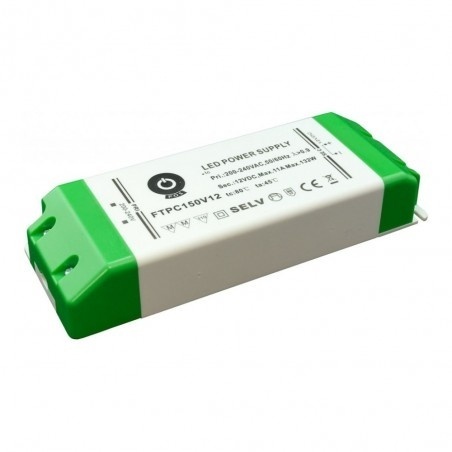 LED driver 132 watt 12 volt 11 ampere - IP20 - compact