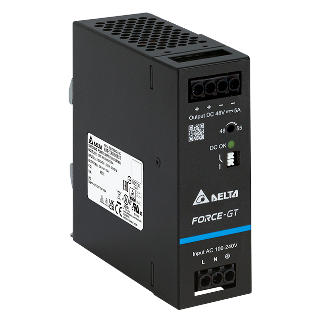 DIN Rail LED driver 240 watt 24 volt 10 Ampère – IP20 - DRF-24V240W1GBA