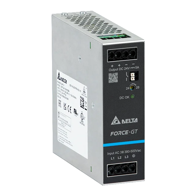 DIN Rail LED driver 120 watt 24 volt 5 Ampère - IP20 - DRF-24V120W3GBA
