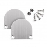 2 x LED strip profiel eindkappen inclusief schroeven - PN4.C4 - afdekking naar keuze