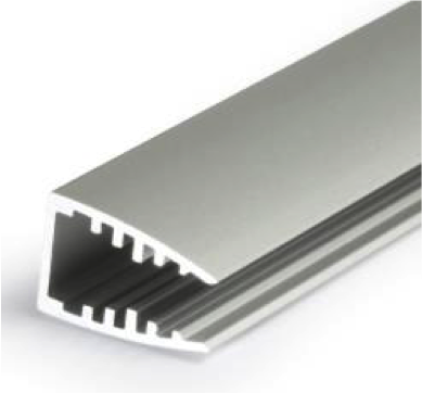 LED strip glasplaat profiel 1 meter 27 mm x 16,5 mm MK10