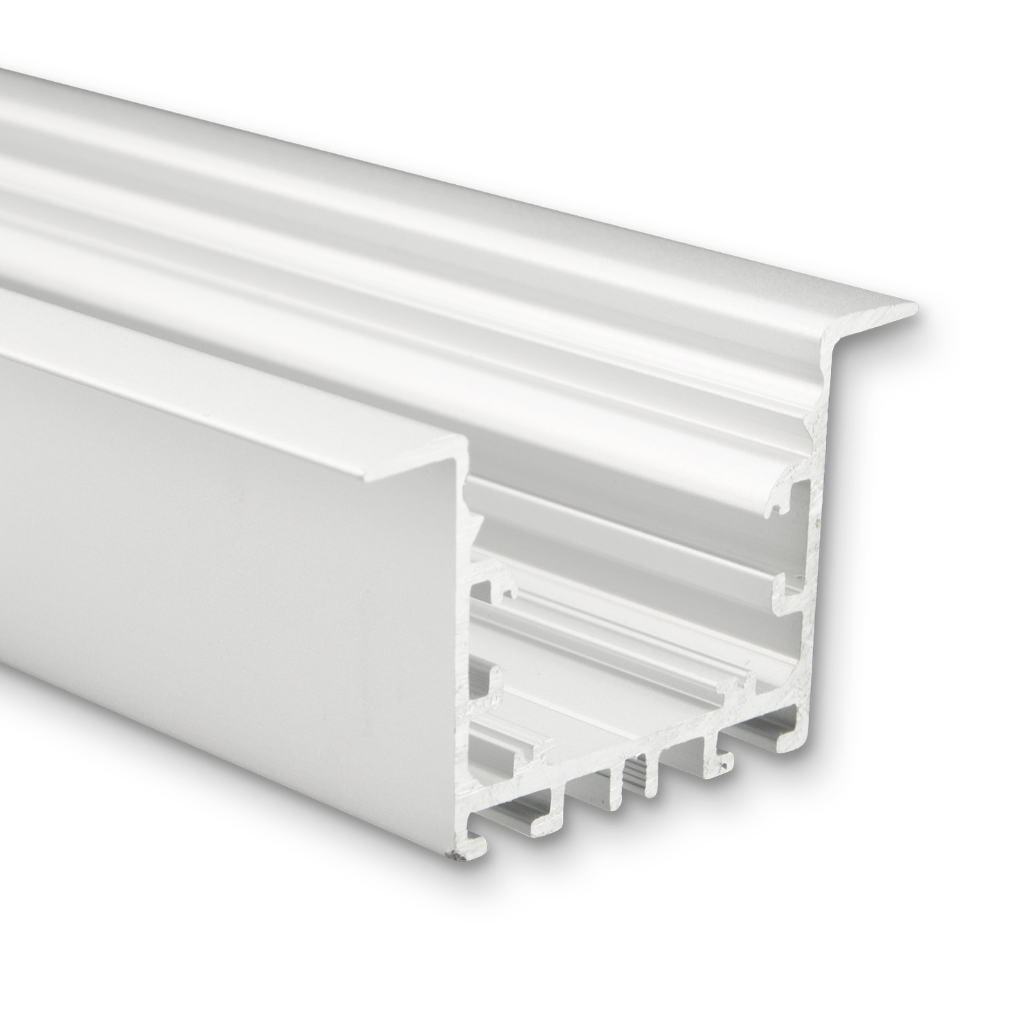 XXL LED strip profiel met opaal cover 43,00 x 30,0 mm - XL30ALU