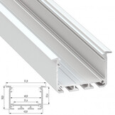 XXL LED strip profiel met opaal cover 43,00 x 30,0 mm - XL30ALU