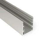 PHIL53 C10 LED profiel - Geanodiseerd aluminium - afdekking naar keuze