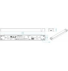 LED driver 30 watt 24 volt 1,25 Ampère - IP20 - compact - GLP