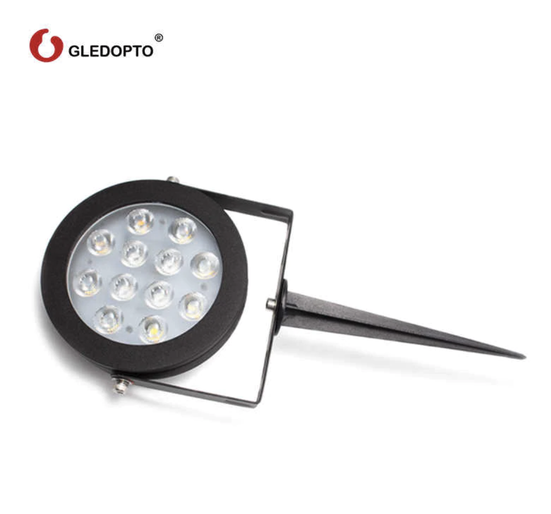 GLEDopto Zigbee instelbare LED tuinspot RGBCCT 12 watt (2000K-6500K)