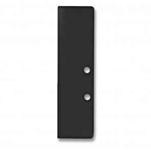 Eindkap inclusief schroef voor LED strip profiel F6ZWART