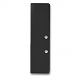 Eindkap inclusief schroef voor LED strip profiel F6ZWART