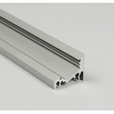 CORNER14 EE7F/TY LED hoekprofiel - Geanodiseerd aluminium - afdekking naar keuze