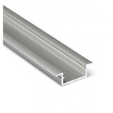 Verzonken LED strip profiel met cover 21,30mm x 6,6mm - 08.1ALU