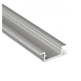Verzonken LED strip profiel met cover 21,30mm x 6,6mm - 08.1ALU