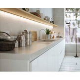 Verzonken LED strip profiel met cover 21,30mm x 6,6mm - 08.1ALU
