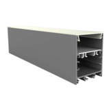 LED strip profiel inclusief opaal klikcover 40mm x 50mm - XL340ALU