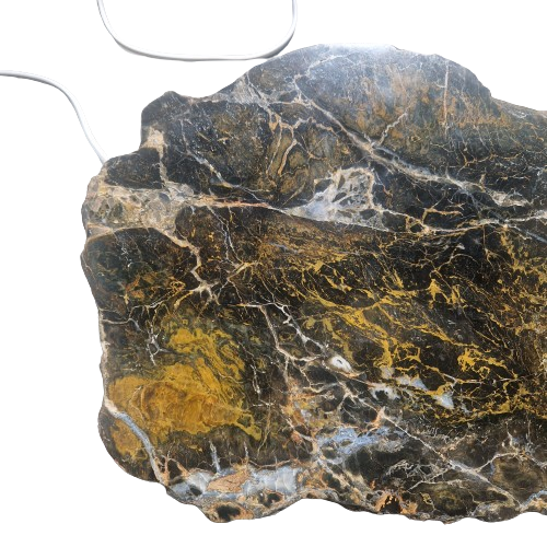 Versteend houten design lamp -  Dual White - 2700k - 6500k - #101