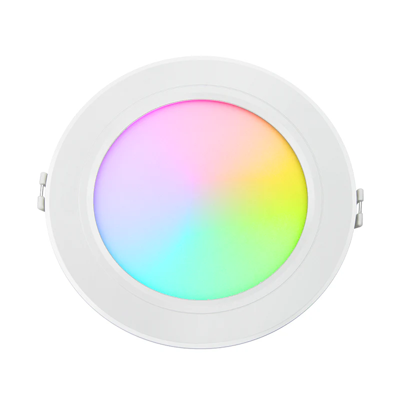 Instelbare ZIGBEE inbouw 90-95mm LED Spot RGB+CCT (RGBCCT & 2700K-6500K) - FUT068ZR